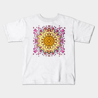 Heartsplosion - A beautiful explosion of hearts filled with love Kids T-Shirt